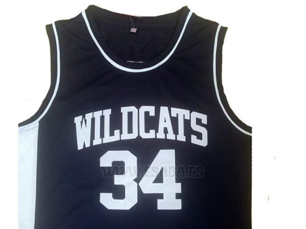 Camiseta Wildcats Len Bias #34 Negro